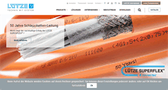 Desktop Screenshot of luetze.ch
